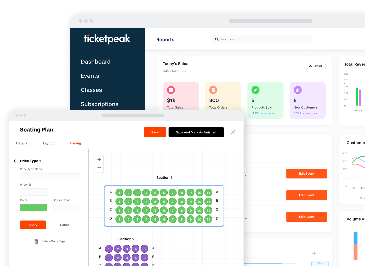 TicketPeak preview