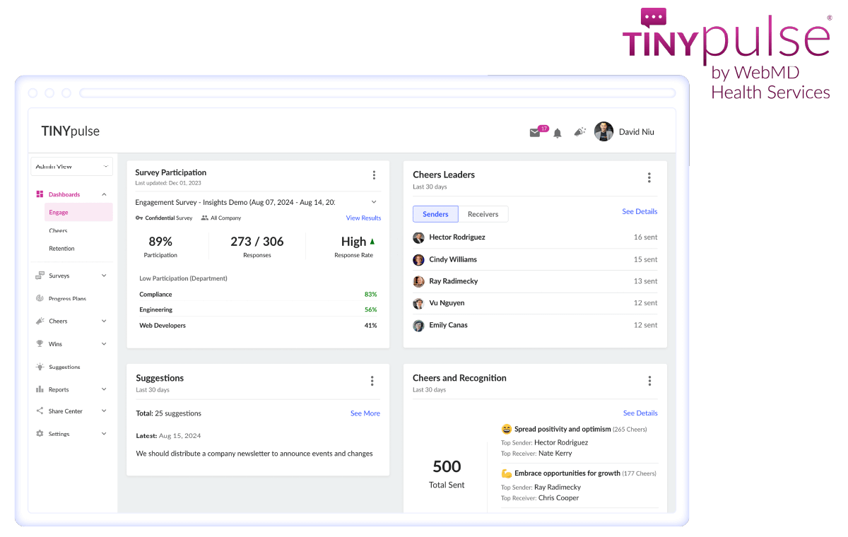 TINYpulse preview