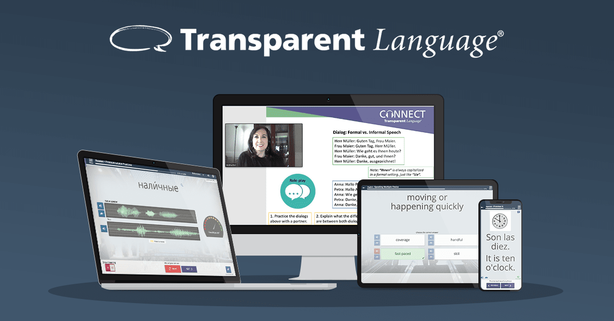 Transparent Language preview