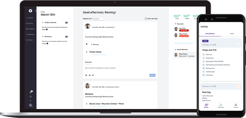 TrueCoach preview