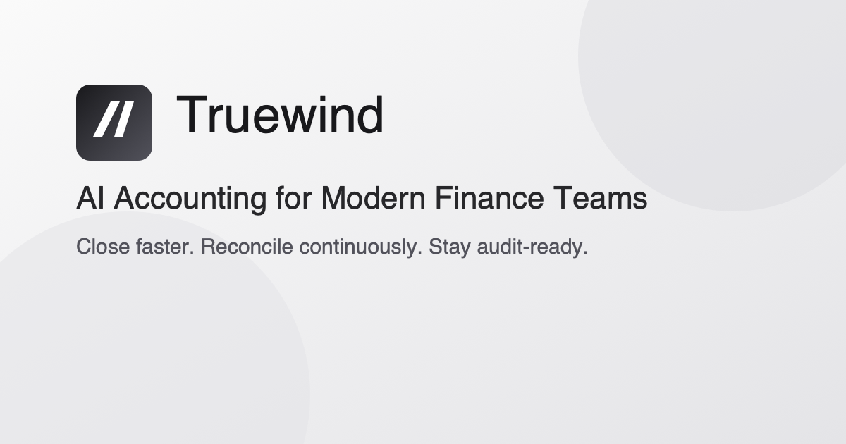 Truewind preview