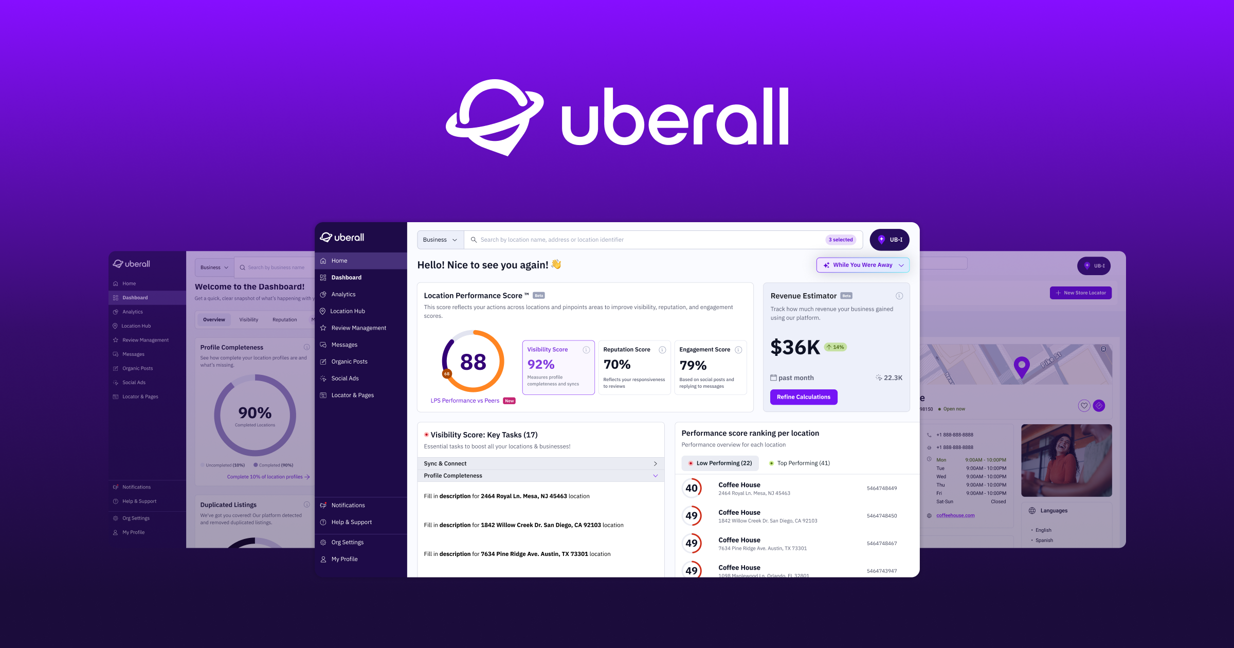 Uberall preview