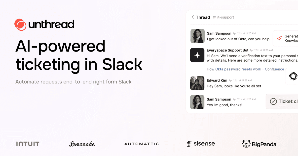Unthread preview