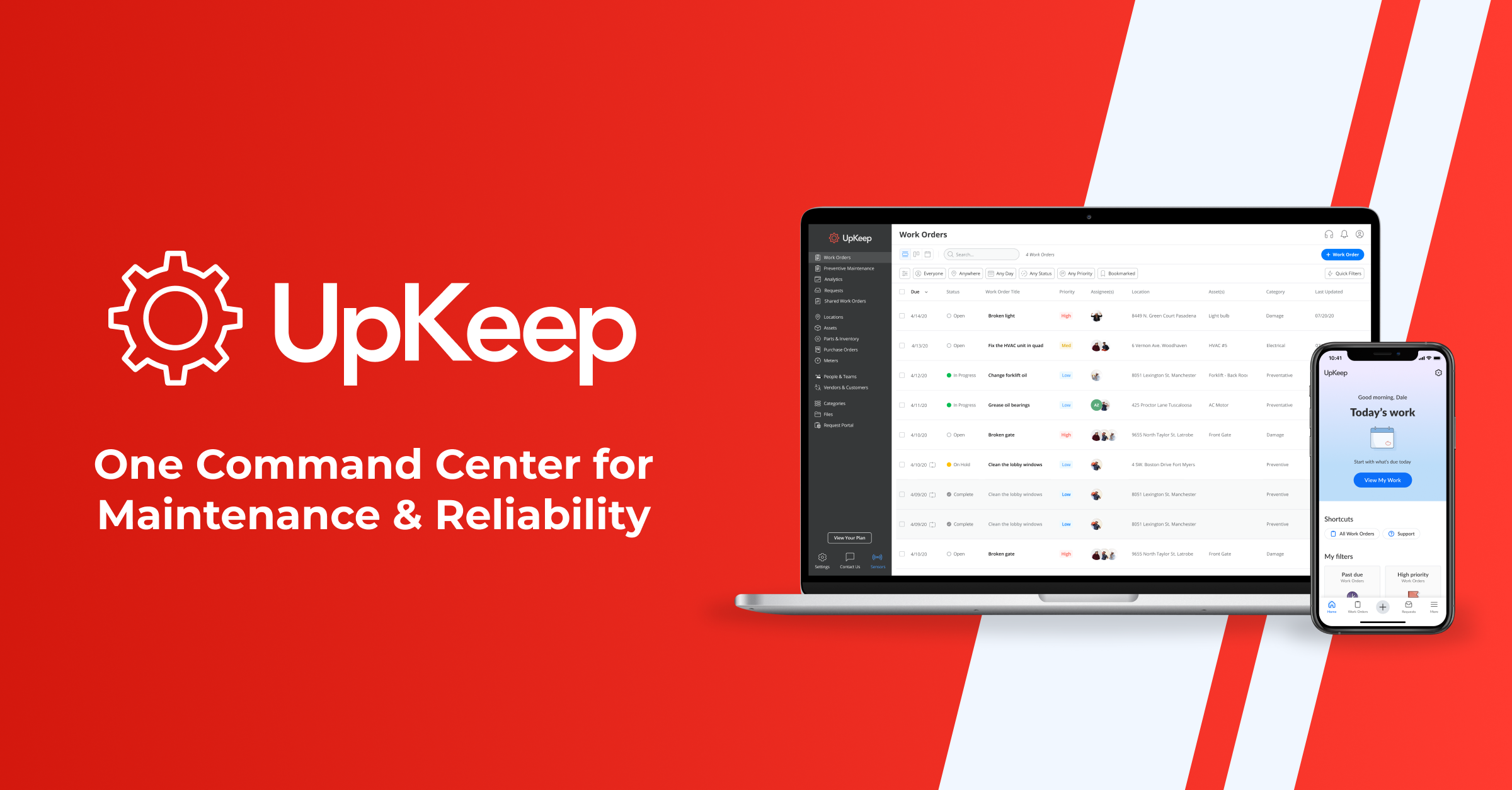 UpKeep preview