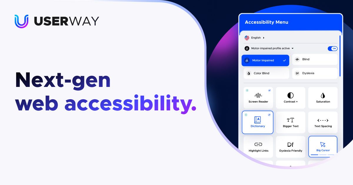 UserWay preview