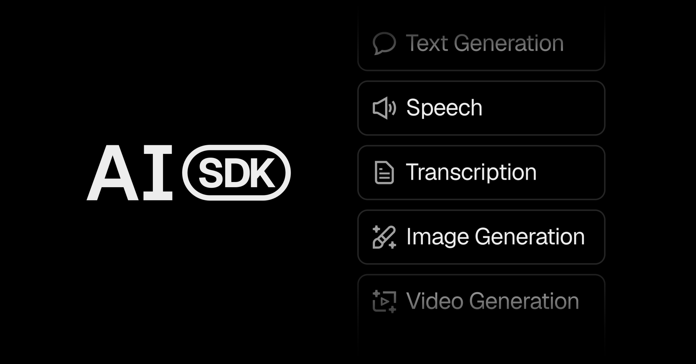AI SDK preview