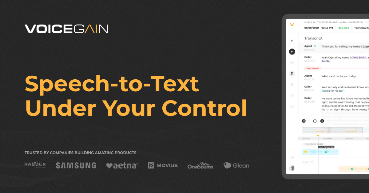 Voicegain preview