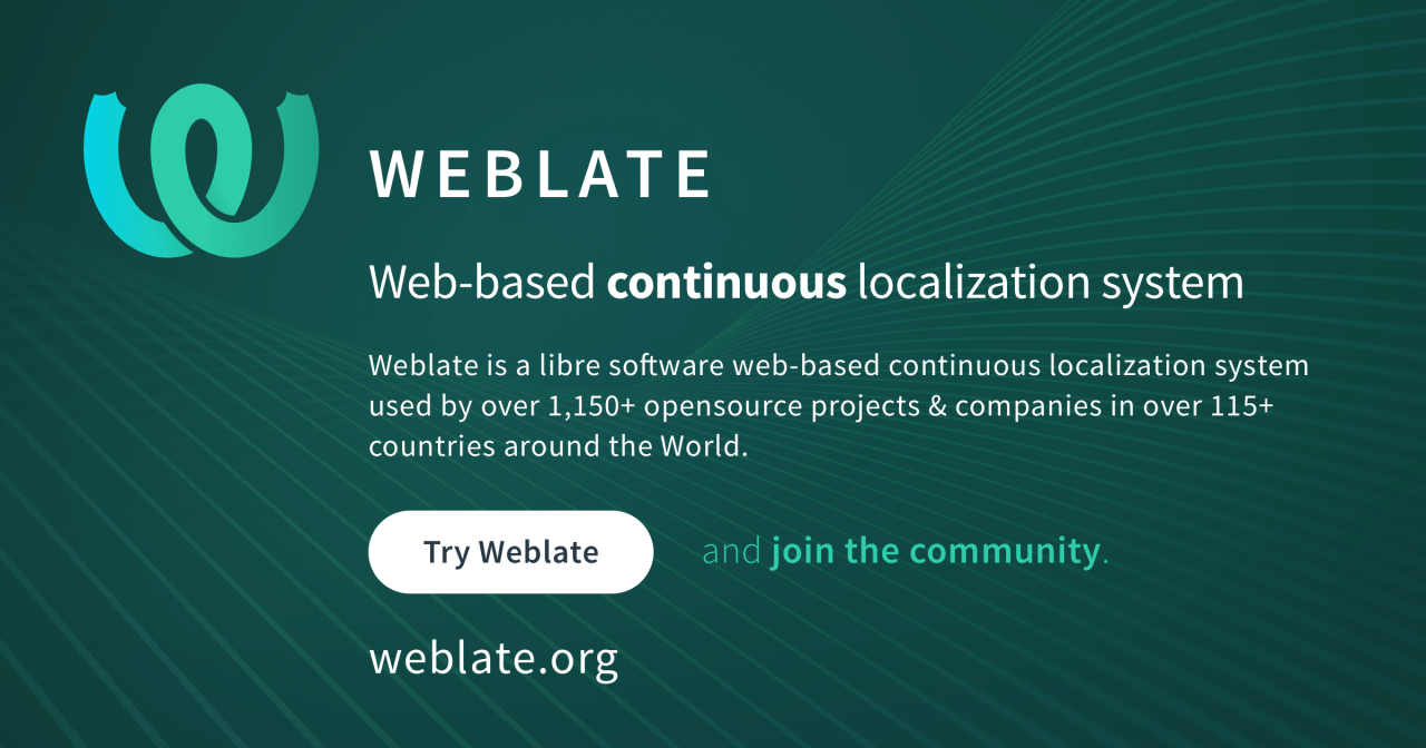 Weblate preview