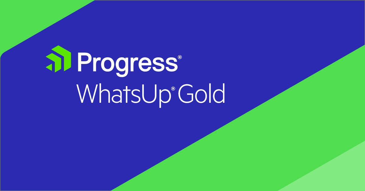 Progress WhatsUp Gold preview