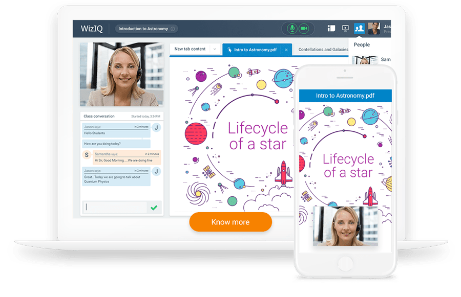 WizIQ preview
