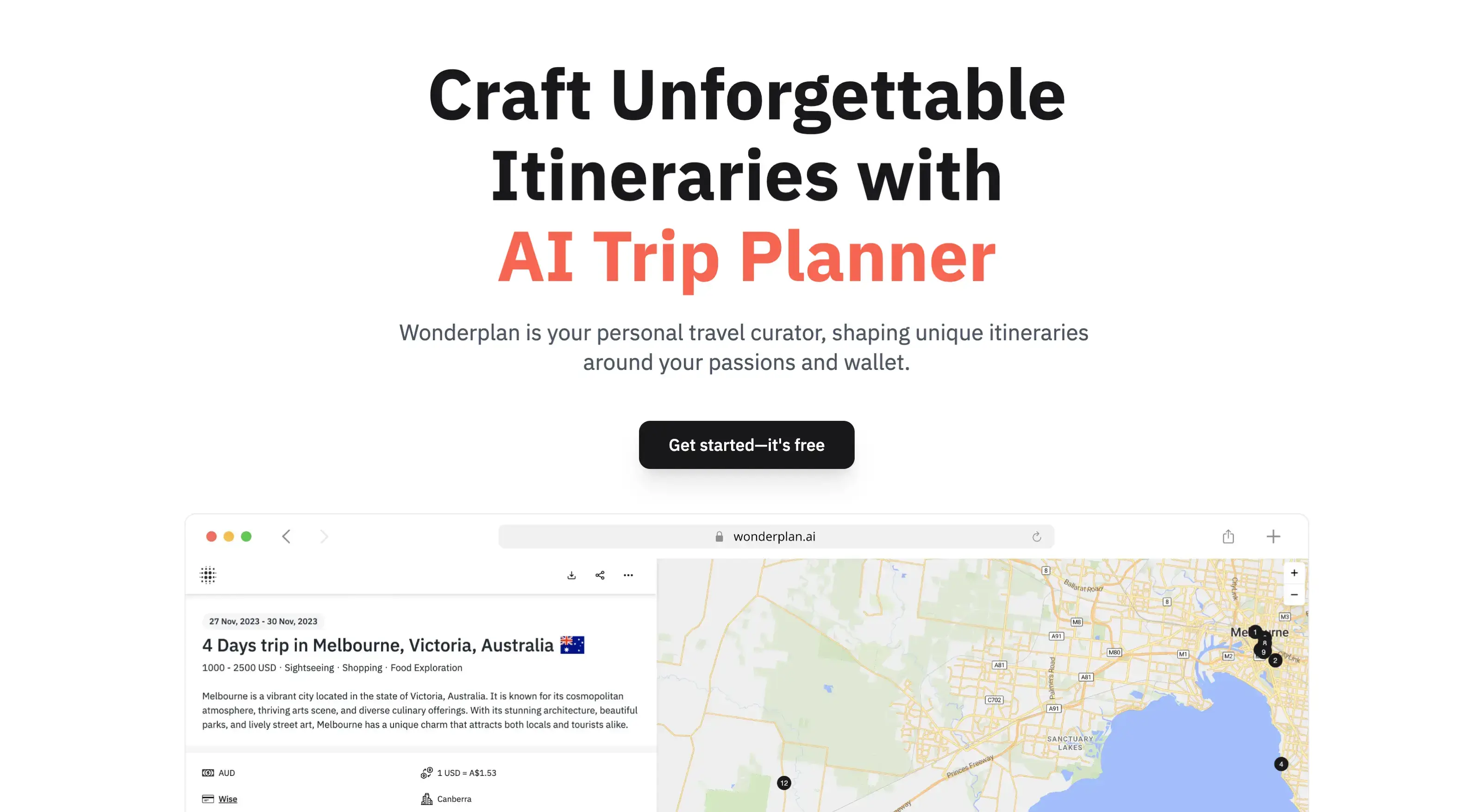 Wonderplan preview