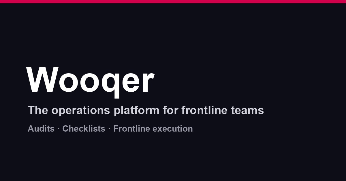 Wooqer preview