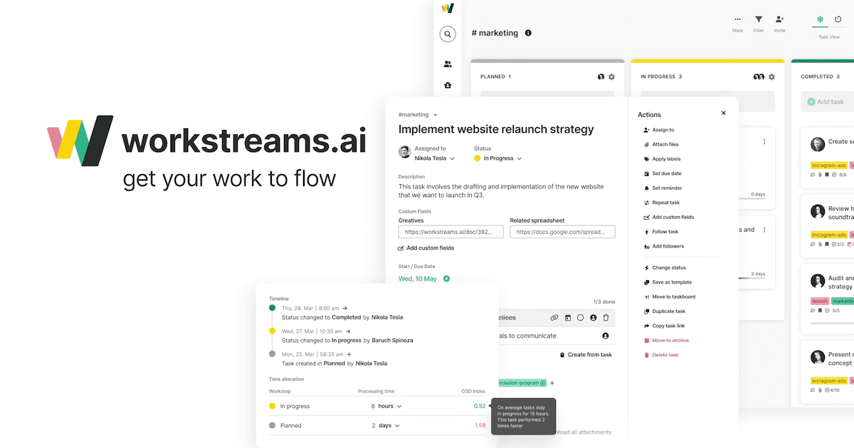 Workstreams.ai preview