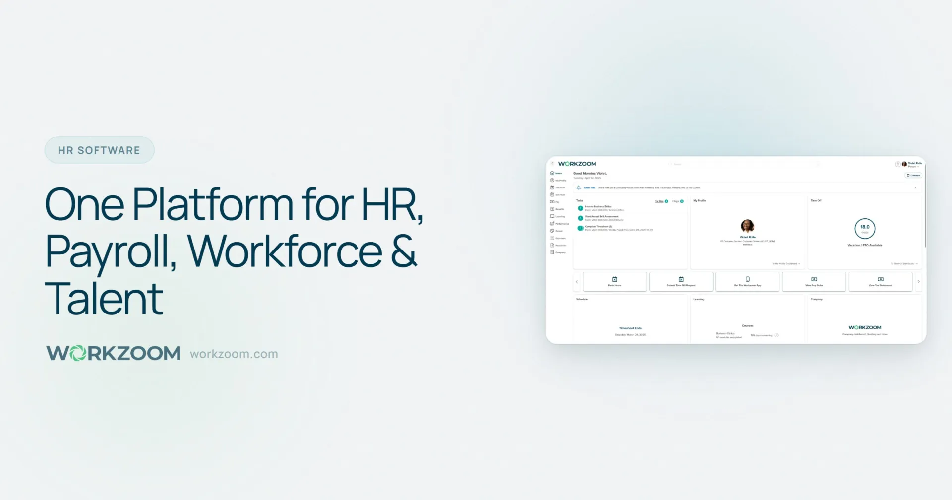 Workzoom preview