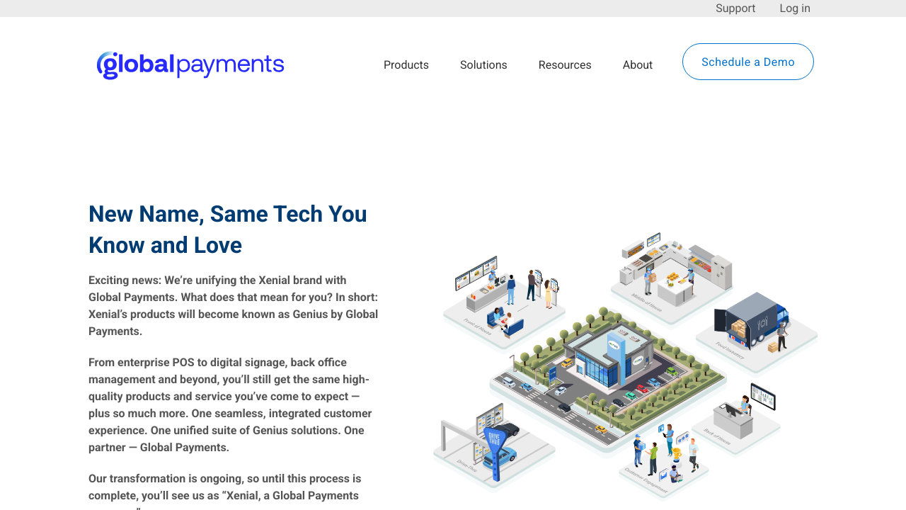 Xenial (Global Payments) preview