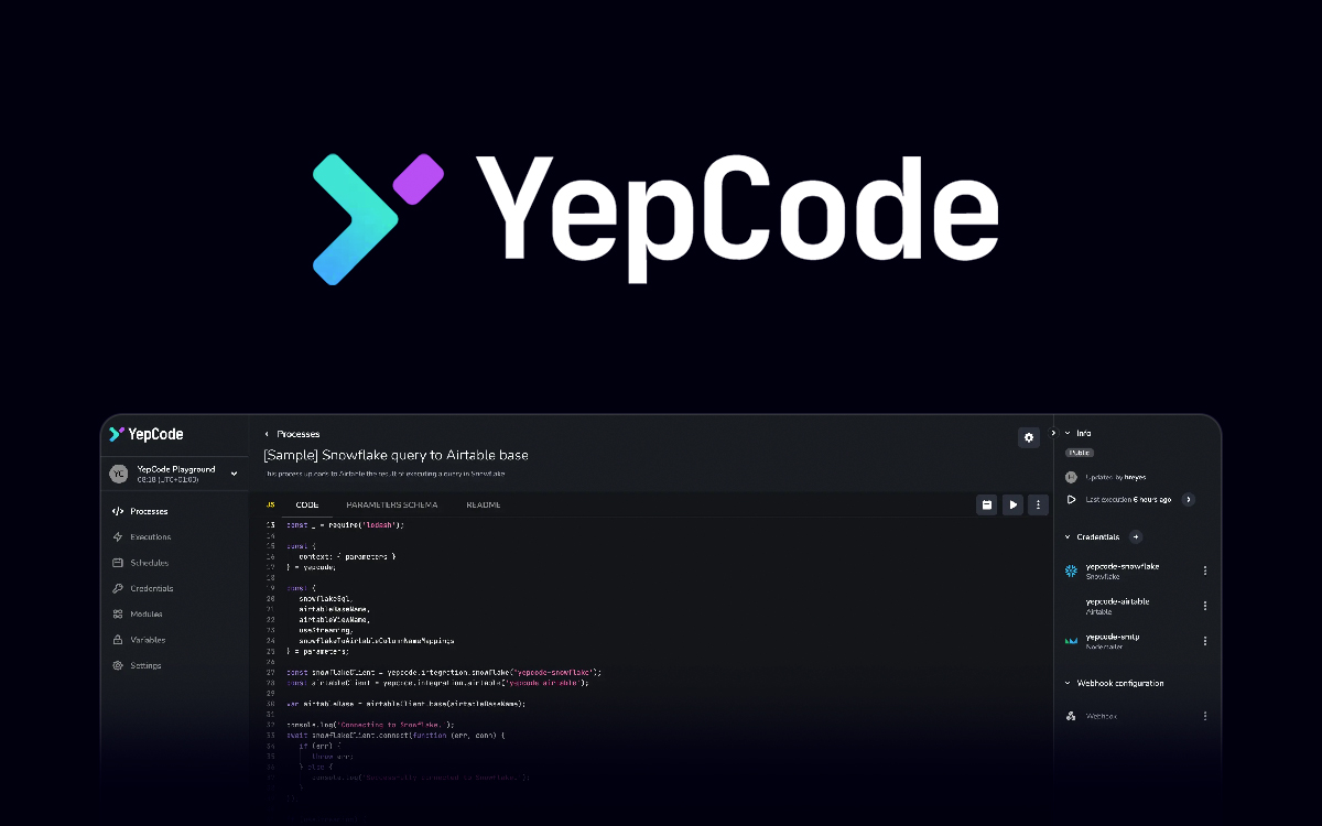 Yepcode preview