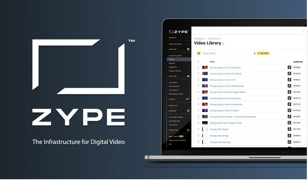 Zype preview